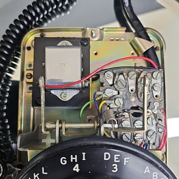 Rare Northern Electric Rotary Desktop Telephone 79/100 1950s Untested - Picture 12 of 16